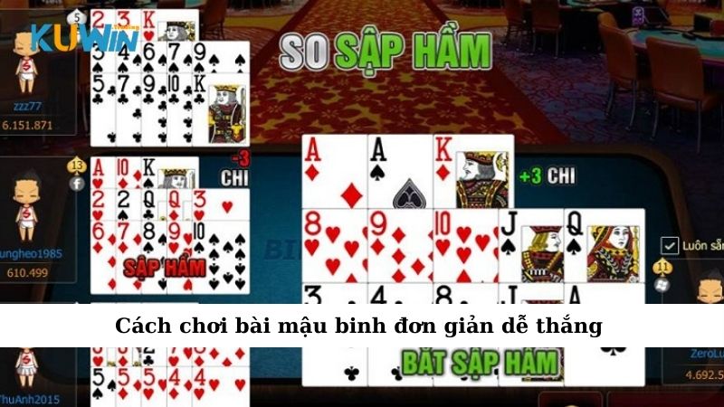 Cách chơi bài mậu binh
