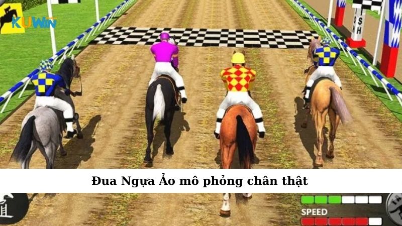 Đua Ngựa Ảo mô phỏng chân thật